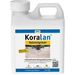 Verwittertes Holz auffrischen: Koralan® Lösung