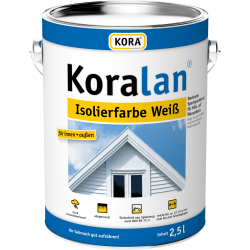 Effektive Sperrgrundierung: Koralan® Isolierfarbe Weiß