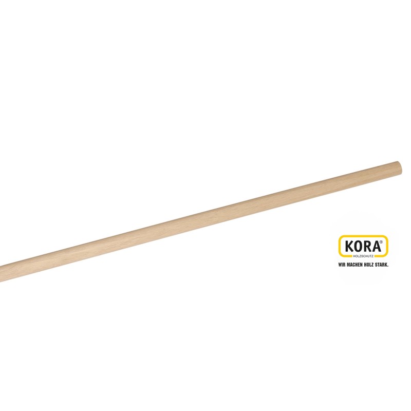 KORA® Holzstiel 140 cm: Perfekt für Flächenstreicher und Schrubber