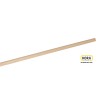 KORA® Holzstiel 140 cm: Perfekt für Flächenstreicher und Schrubber