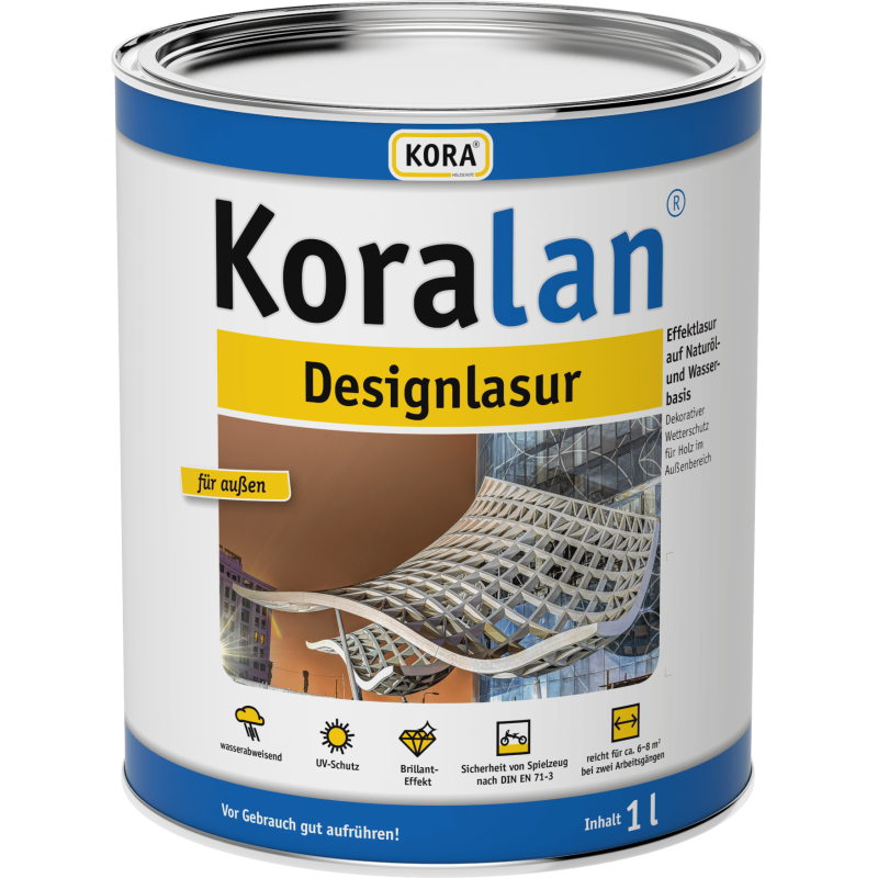 Koralan® Designlasur: Eleganz für Ihr Holz